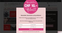 Desktop Screenshot of oswaldparfum.ch